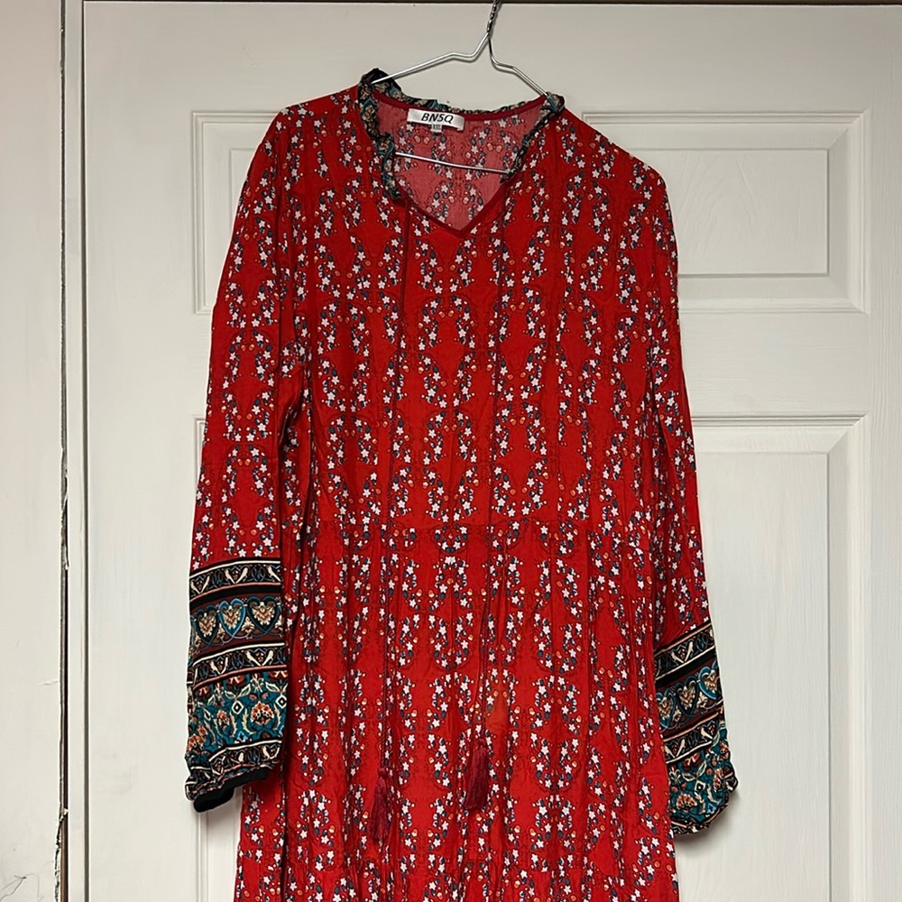 BOHO sytle summer dress - floor length